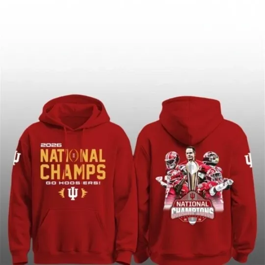 Discover 2026 Hoosiers National Champions Go Hoosiers Hoodie