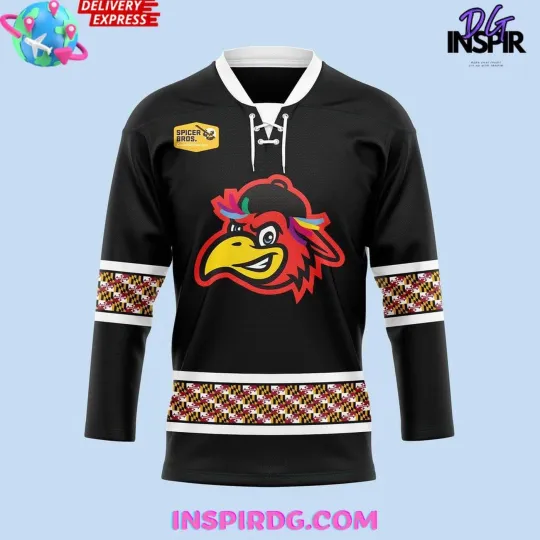 Discover Delmarva Shorebirds x Spicer Bros 2025 Unisex Hockey Shirt Fullsize