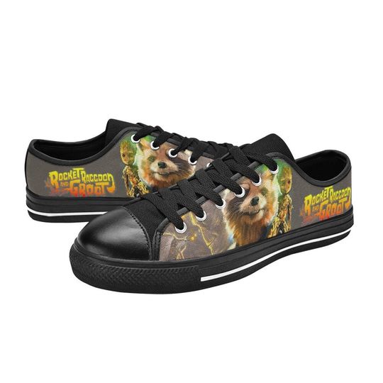 Discover Rocket Raccoon Low Top Shoes Sneakers