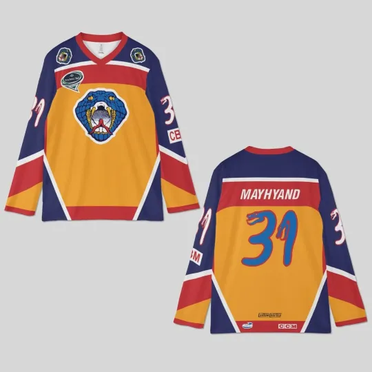 Discover Personalized Columbus Hockey Shirt  1999-00 Game Worn