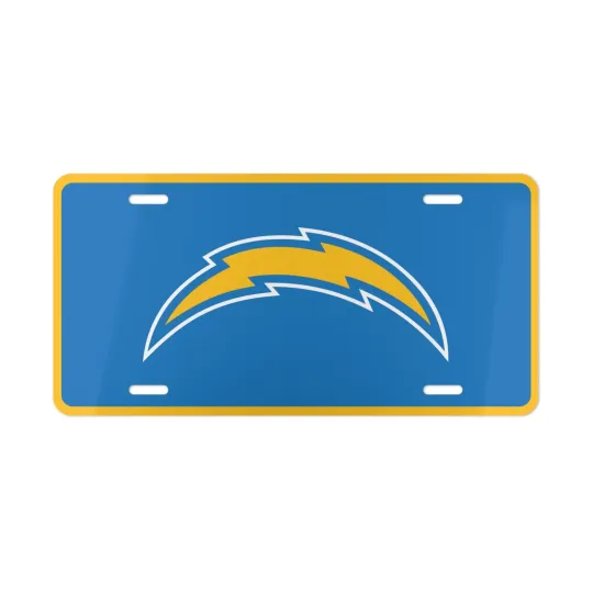 Discover Los Angeles Chargers Football football Car Front License Plate Tag Vanity Style - NEW