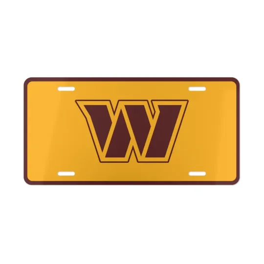 Discover Washington Commanders football Football Car Front License Plate Tag Vanity Style  NEW