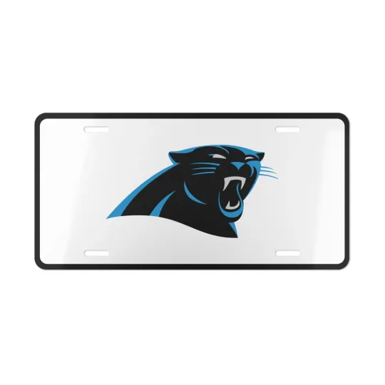 Carolina Panthers Car Front License Plate Tag Vanity Style