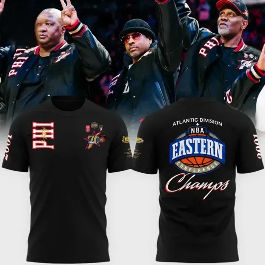 Discover 76ers x Allen Iverson Limited Edition 3D T-Shirt