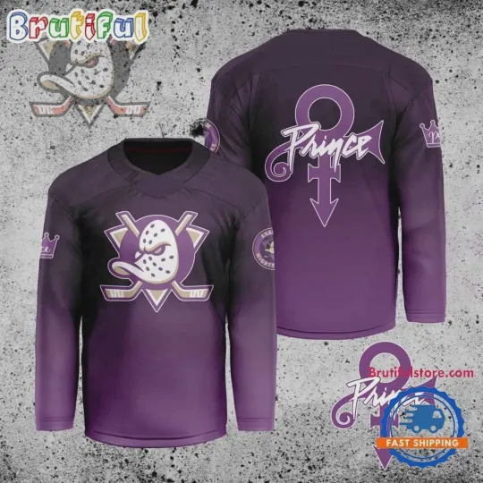 Personalized Anaheim Ducks Prince Night Hockey Shirt All Printed Unisex