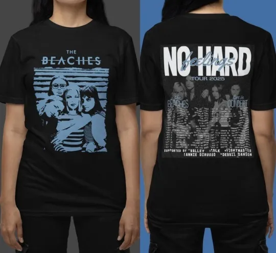 Discover The Beaches Double Sided T-Shirt Tour 2025