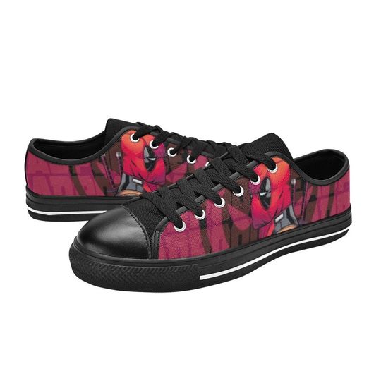 Deadpool Low Top Shoes Sneakers