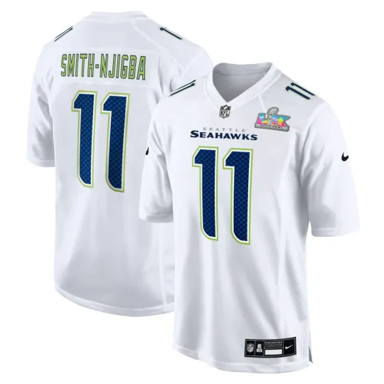 Discover Seahawkss Jaxon Smith-Njigba   Tundra Super B.owl LX    Jersey