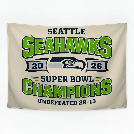 Seattle Seahawks 3x5 ft Flag - Football Fan