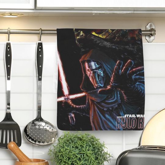 Discover Kylo Ren Hand Towel, Funny Political Home Decor, Kitchen Towel