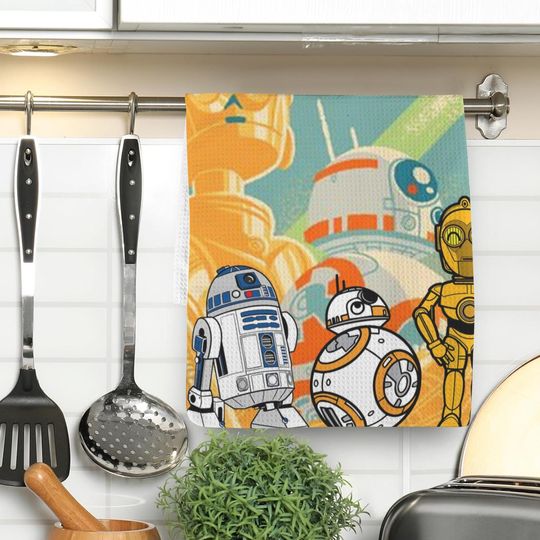 Discover Star Wars Hand Towel, Funny Political Home Decor, Kitchen Towel