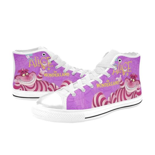 Discover Alice in Wonderland High Top Shoes Sneakers