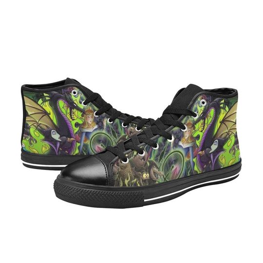 Maleficent High Top Shoes Sneakers
