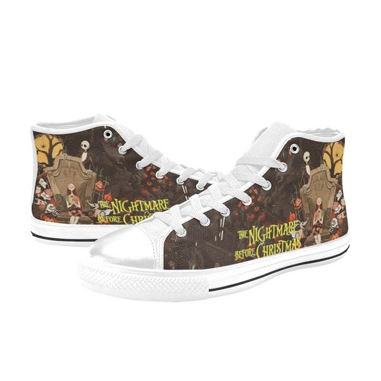 The Nightmare Before Christmas High Top Shoes Sneakers