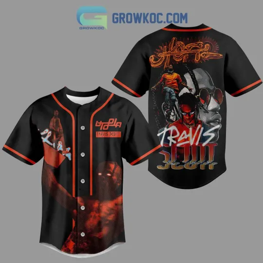 Discover Travis Custom Art Baseball Jersey