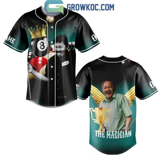 Discover Efren Manalang Reyes The Magician Fan Personalized Baseball Jersey