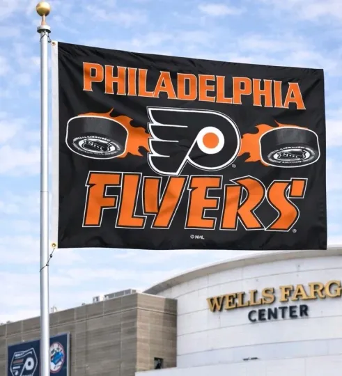 Philadelphia Flyers Team Logo House Flag