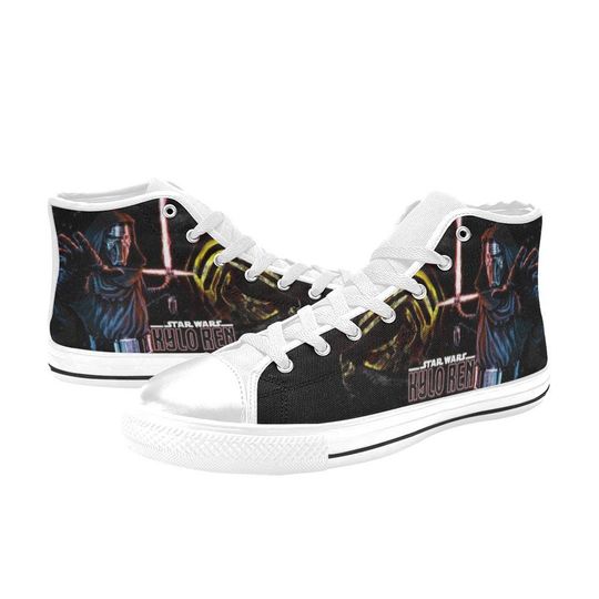 Discover High Top Sneakers Canvas  Custom Kylo Ren Sneakers Casual