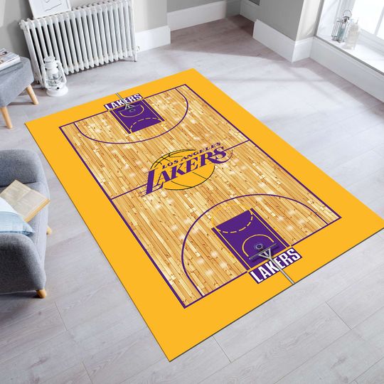 Discover Basketball Rug, Basketball Court Rug, Boys Room Rug, Sport Rug,Kids Room Rug,Custom Rug,Rug for Living Room,Area Rug, Anti Slip Carpet