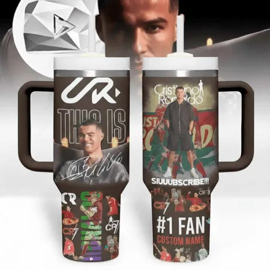 Discover Soccer Legend Fan Art 40 oz Tumbler with Handle