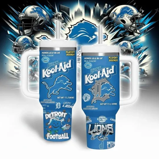 Discover Michigan Football City Fan Art 40 oz Tumbler with Handle