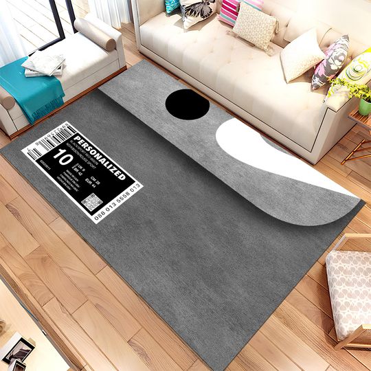 Discover Sneaker Box Rug: Personalized Modern Room Decor