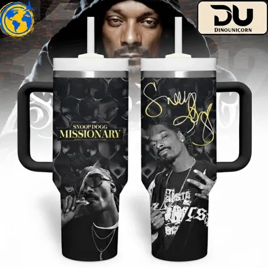 Discover West Coast Hip Hop Legend Inspired Handle Tumbler Cup 20oz 30oz 40oz