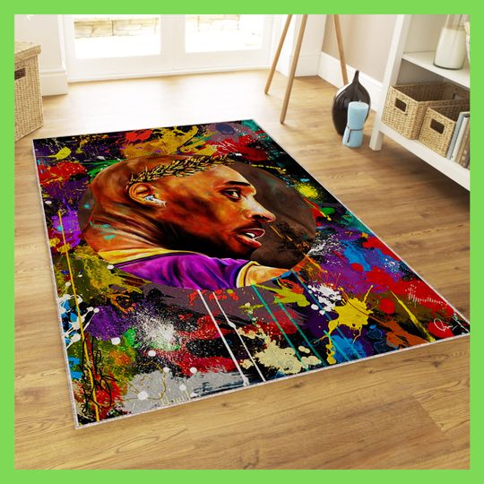 Discover Basketball Legend Rug, Sports Rug,  Christmas Gift
