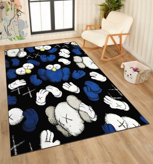 Discover Hypebeast Rug, Bearbrick Rug, Hype beast Rug, Hypebeast carpet, Hypebeast Decor, Machine Washable Rug,gift hype rug, rug Bear brick,hype Rug