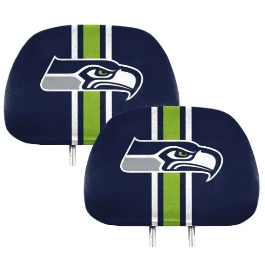 Seattle Seahawks Officially Licensed Car Headrest Cover
