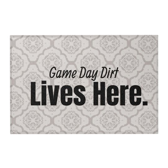 Discover Game Day Area rug