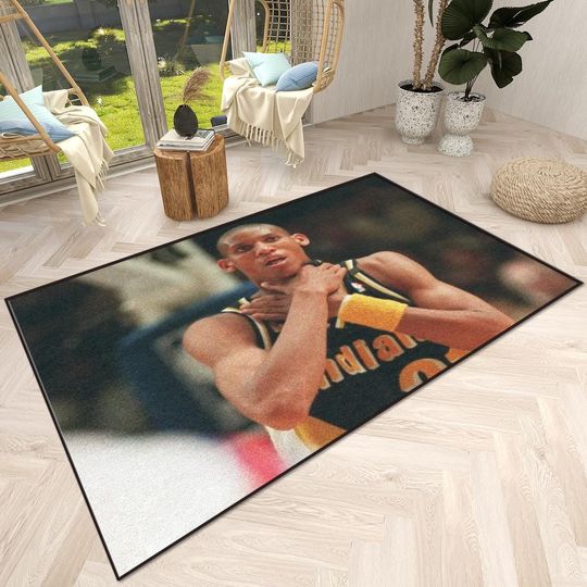 Discover Reggie Miller Choke Hold Room Rug