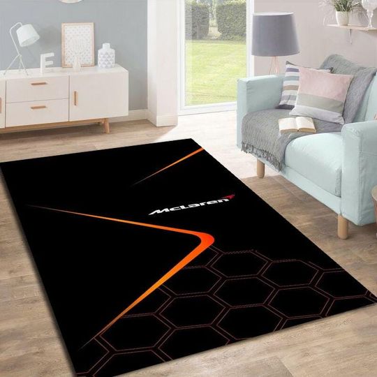 Discover McLaren Rug, Car Logo Rug, McLaren, Modern Rug, Antislip Rug, Formula Rug, Teen Room Rug, Rug, Unique Rug, Home Decor, Elegant Rug, Cool Rug