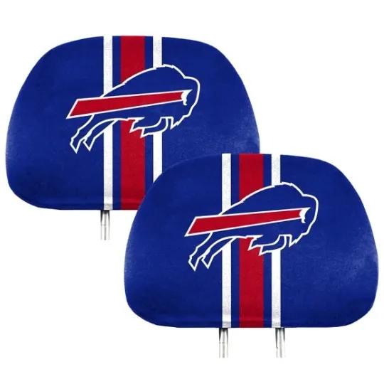 Discover Buffalo Bills Football Car Headrest Covers