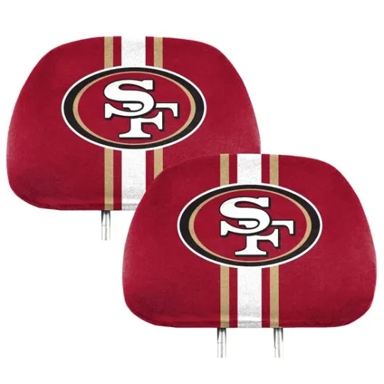San Francisco 49ers Car Headrest Covers