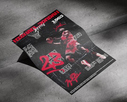 Discover Basketball Legends Poster Set of 3 (Digital Download)