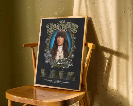 Discover Ella Langley 2026 The Dandelion Tour Poster