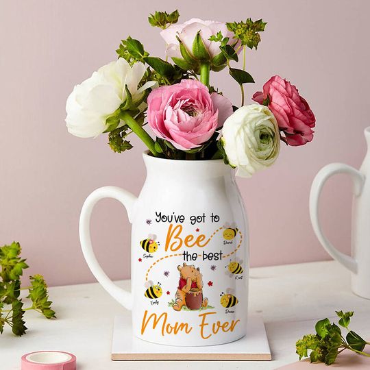 Personalized Gifts For Mom Flower Vase Best Mom Ever