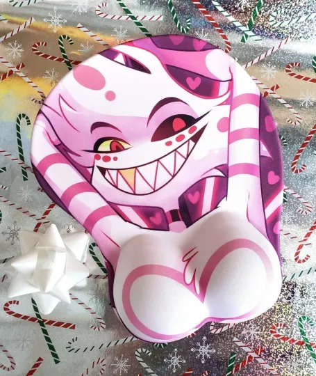 Angel 3D Mouse Pad Wrist Rest, Anime Tiddy Gaming Mouse Pad