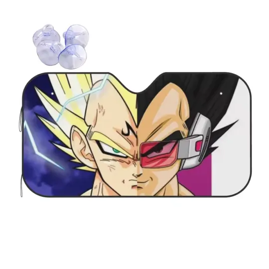 Discover Dragon Ball Z Anime Car Sunshade Retractable Windshield Shadow