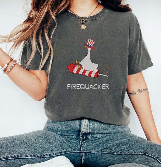 Firequacker T-Shirt: Funny 4th of July Tee