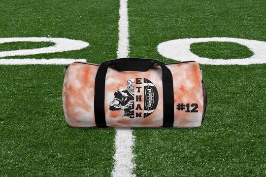 Discover Football Player Gift, Football Student, Las Vegas League of Football, Custom Football Gift Bag, Football Gift, Football Team, Sports Duffel