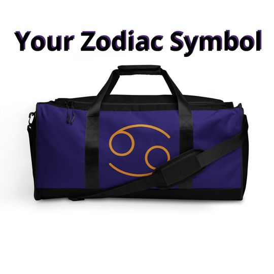 Discover Baltimore Ravens Zodiac Duffle Bag: football Travel Gym Bag