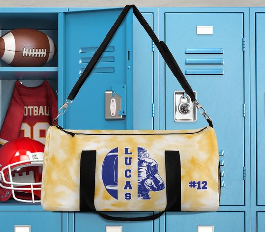Discover Custom Football Gift, Football Travel Gear, Football Gear Bag, Team Travel Gear, Football Gym Bag, Custom Travel Gear, Los Angeles  Bag