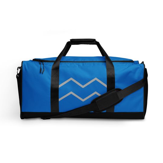 Carolina Panthers Zodiac Duffle Bag: football Astrology Travel Gym Bag
