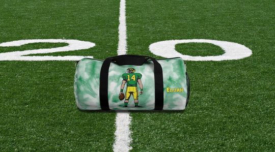 Discover Custom Duffle Bags, Initial Gym Bag, Sports Backpack, Sports Bag Tag, Bag Tag Football, Gym Bag, Duffle Bag, League of Football Green Bay