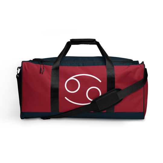 Houston Texans Zodiac Duffle Bag: Astrology Travel Gym Bag