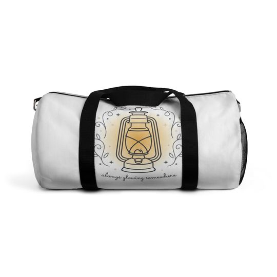Discover Blank White Duffel Bag | Customizable Sport Travel Bag, Gym Overnight