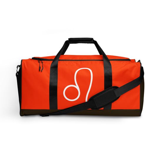 Discover Cleveland Browns Zodiac Duffle Bag: Astrology Travel Gym Bag