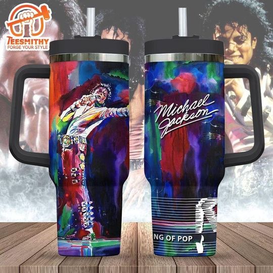 Discover Michael Jackson 40oz Tumbler with handle For Fan